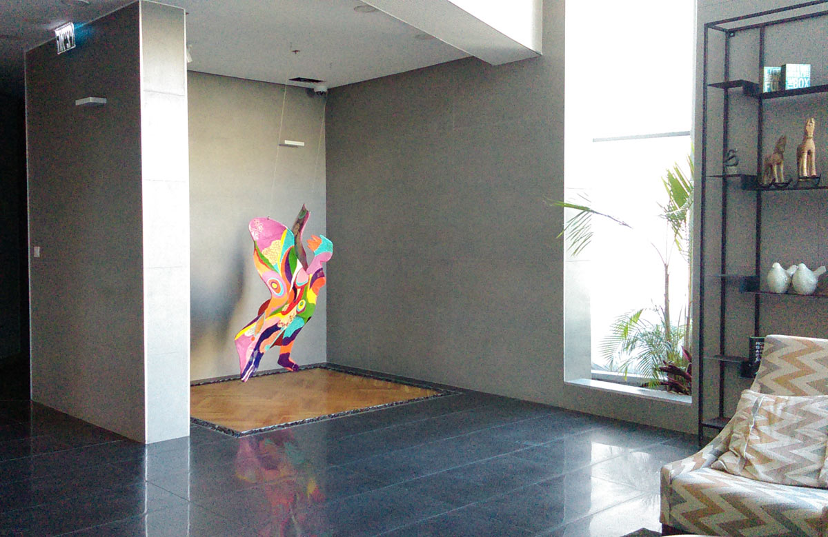 לובי מגדל דירות ברמת גן2