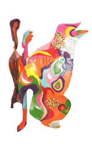 אישה פרפר (Small)