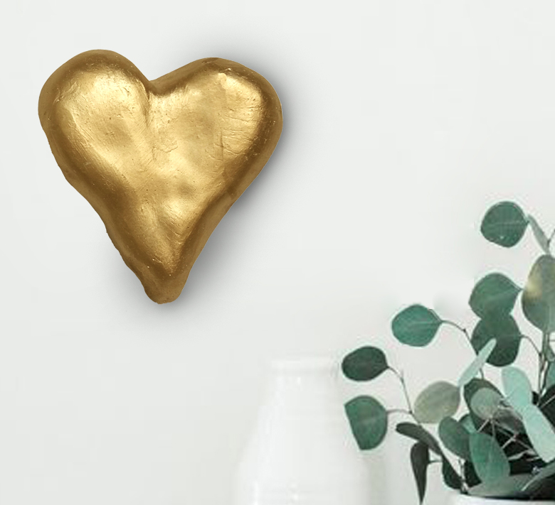 concrete gold heart simulation 1
