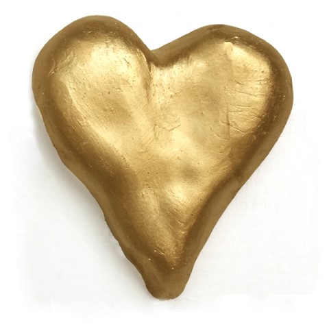 gold heart